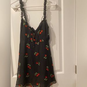For love and lemons cherry dress